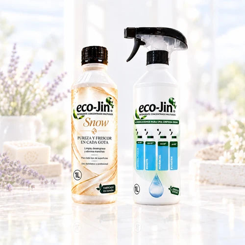 Eco-Jin Snow 1 litro con vaporizador espumante – edición 30 aniversario