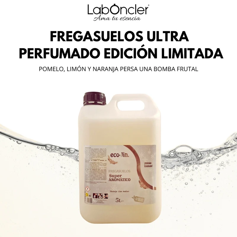 Fregasuelos Ultra Perfumado Edición Limitada Navidad Super Aromático Frutas 5L LabOncler